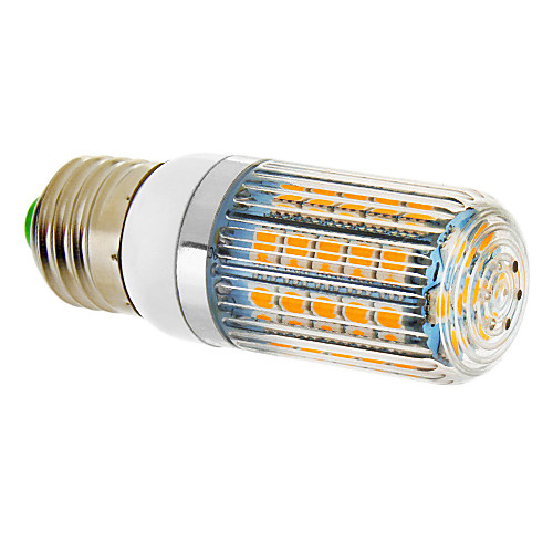 e27 9w 47x5050smd 690lm 2500-3500k теплый белый свет привел кукурузы лампочку (210-240v)