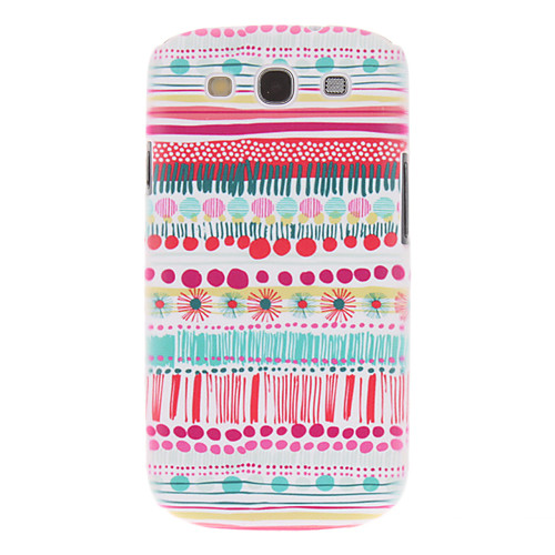 Одуванчик Stripes Живопись Pattern пластиковые Твердый переплет чехол для Samsung Galaxy S3 I9300