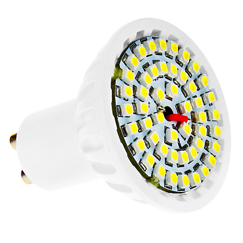 GU10 4W 48x3528SMD 360LM 6500K холодный белый свет Светодиодные пятно лампы (AC 220-240V)