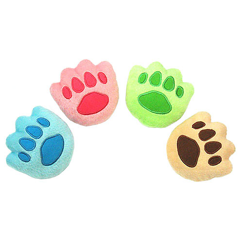 Симпатичные Paw Shaped Плюшевые игрушки для домашних животных Собаки (разных цветов)