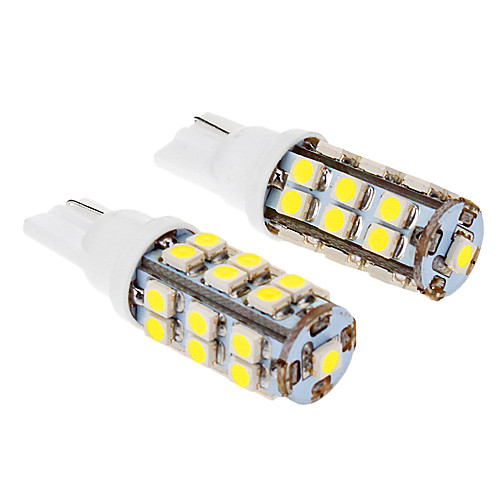 T10 3W 25x3020SMD 280LM 5500-6500K Холодный белый свет Светодиодные лампы для автомобилей (12V, 2шт)