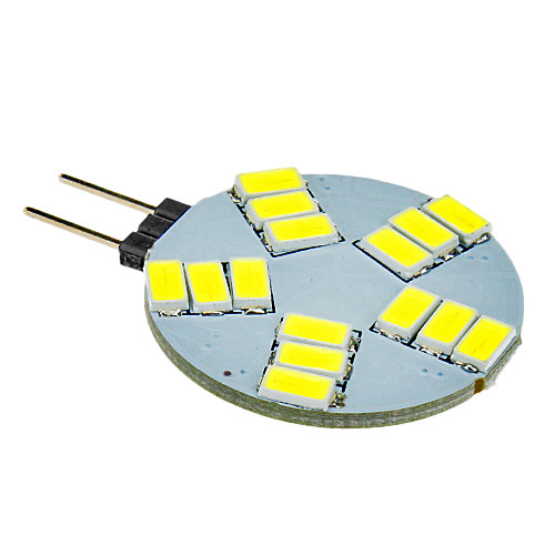 G4 5W 15x5630SMD 330LM 5500-6500K холодный белый свет Светодиодные пятно лампы (12)