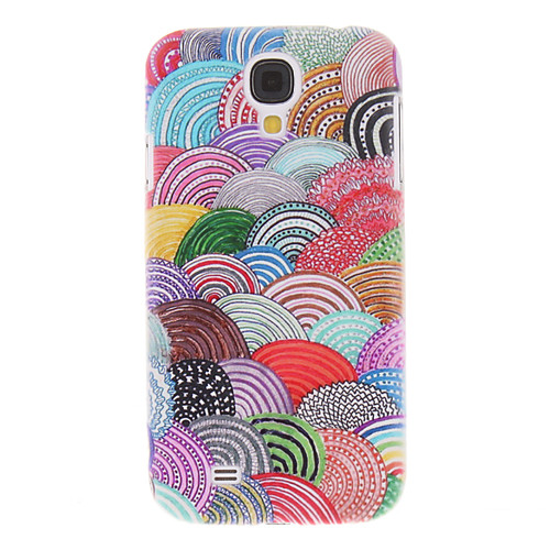 Lollipop Stripes Живопись Pattern пластиковые Твердый переплет чехол для Samsung Galaxy S4 i9500