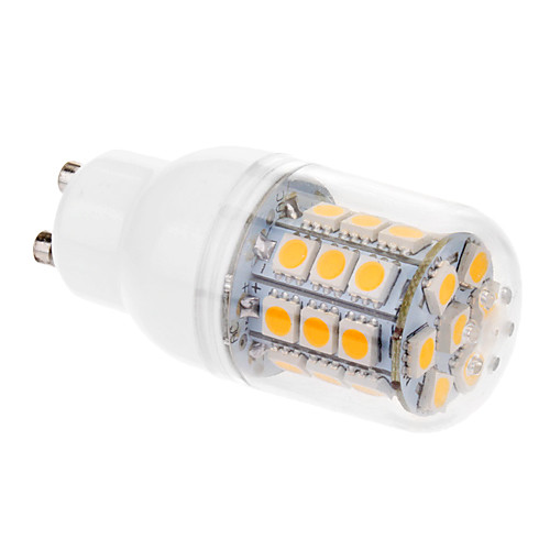 GU10 6 Вт 31x5050smd 530lm 2500-3500k теплый белый свет привел кукурузы лампочку (220-240)