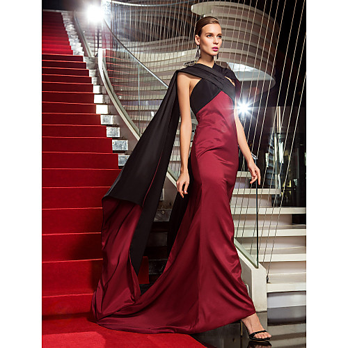 TS Couture Formal Evening / Military Ball Dress - Vintage Inspired Plus Size / Petite Sheath / Column Strapless Sweep / Brush Train Stretch Satin
TS Couture Formal Evening / Military Ball Dress - Vintage Inspired Plus Size / Petite Sheath / Column Strapless Sweep / Brush Train Stretch Satin