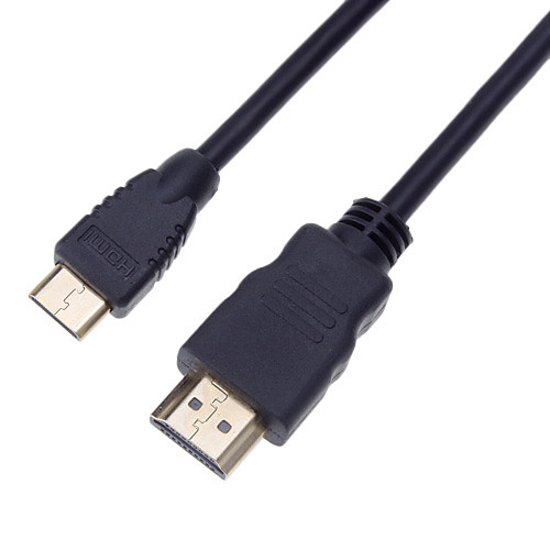 Mini HDMI V1.3 для HDMI v1.3 кабель M / M (1,5 м)