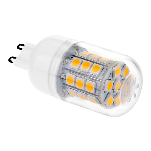 G9 6 Вт 31x5050smd 460lm 2500-3500k теплый белый свет привел кукурузы лампочку (220-240)