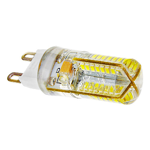 G9 3W 64x3014SMD 220-250LM 6000K холодный белый свет мозоли СИД лампа (220)