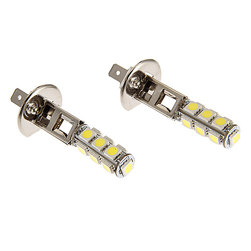 H1 6W 13x5060SMD 450LM 5500-6500K Холодный белый свет Светодиодные лампы для автомобилей (12V)