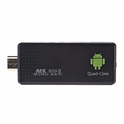 MK809 III Bluetooth Четырехъядерный процессор для Android 4.2 Mini PC Google TV плеер (2GB оперативной памяти 8 Гб ROM)