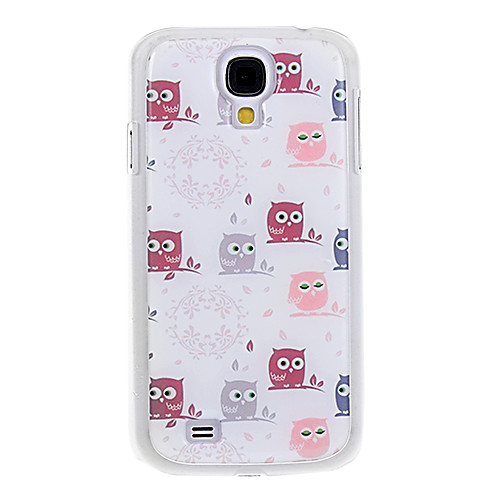 Мультфильм Прекрасные Совы Pattern ТПУ Гладкий Гель для лица с высокой спинкой Качество Дело Чехол для Samsung Galaxy S4 i9500