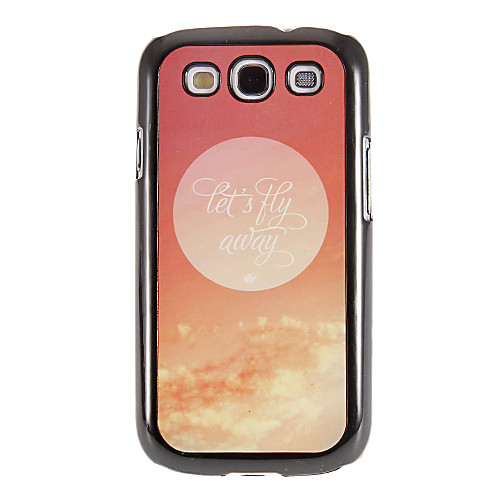 Давайте Fly Away Pattern Зеркало Smooth Вернуться Футляр с HD-экран фильма 3 шт для Samsung S3 I9300