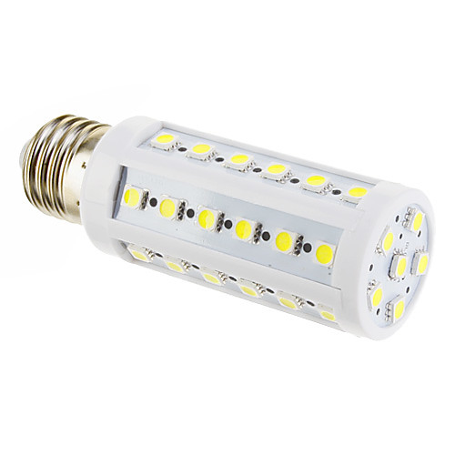 E27 6W 700LM 6000K 42x5050SMD холодный белый свет мозоли СИД лампа (85-265В)