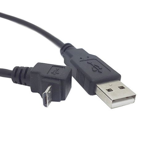 U2-205 вниз под углом 90 градусов Micro USB для данных USB зарядный кабель для Samsung i9500 I9300 N7100