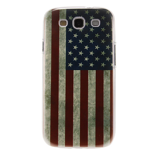 Флаг США Pattern пластиковые Защитные Жесткий задняя крышка Крышка для Samsung Galaxy S3 I9300
