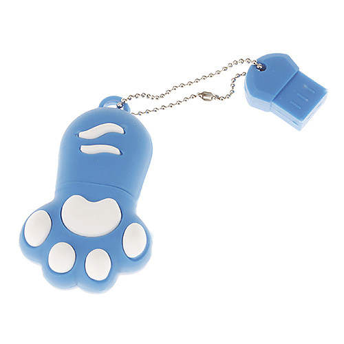 16G Мультфильм Paw Shaped USB Flash Drive