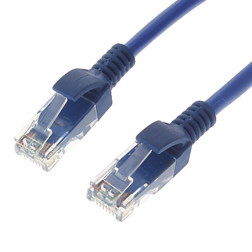 CAT5 RJ45 M / M Ethernet сетевой кабель синий (15M)