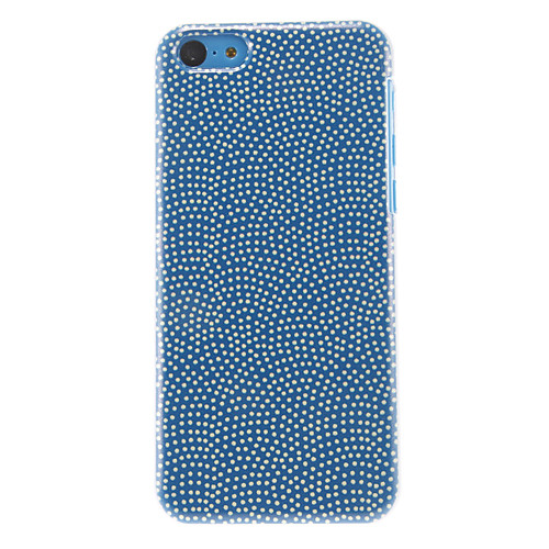 Синий Футляр Маленькая Pattern Круглый Точки для IPhone 5C