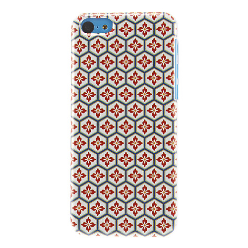 Специальные красные листья Футляр Pattern для iPhone 5C