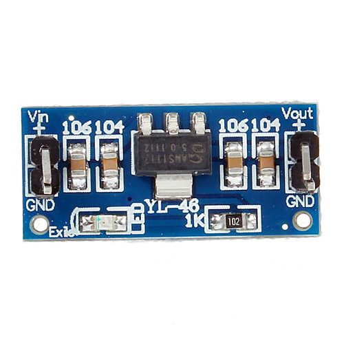 Новый 6.0V-12V в 5V AMS1117-5.0V блока питания AMS1117