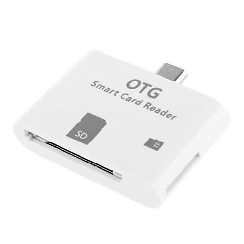 Два-в-одном OTG Смарт Micro USB 2.0 SD / TF адаптер чтения для Samsung Galaxy / смартфон