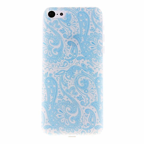 Футляр голубой Арабеск Pattern ПК для iPhone 5C