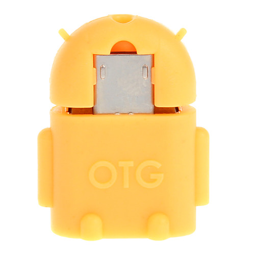 Micro USB 2.0 для USB 2.0 М / Ж OTG адаптер Orange