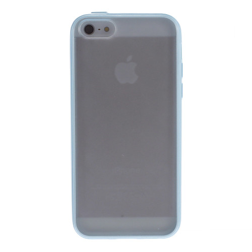Прозрачный Футляр с конфеты цвет Рамка для iPhone 5C (разных цветов)