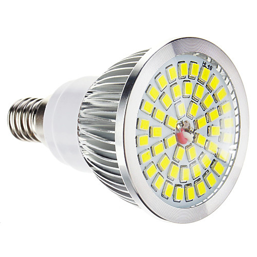 Затемнения E14 1.5-7.5W 48x2835SMD 100-650LM 6000-7000K холодный белый свет Светодиодные пятно лампы (220-240V)