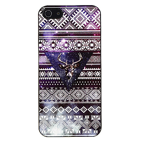 Этническом стиле с глиноземного Футляр Moosehead Pattern для iPhone 5/5S