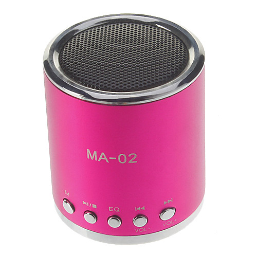 MA-02 Мини MP3 диктор с TF слот & U диск слот и FM-радио