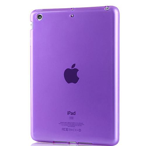 Transparent Silicone Soft Case for iPad Air 2 (Assorted Colors)