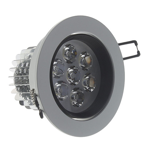 Затемнения 7W 560LM 3000K теплый белый свет Светодиодные потолочные лампы (220)