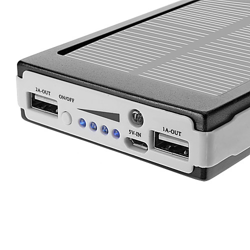 Внешний аккумулятор на солнечной энергии, 15000mAh от MiniInTheBox.com INT Внешний аккумулятор на солнечной энергии, 15000mAh от MiniInTheBox.com INT