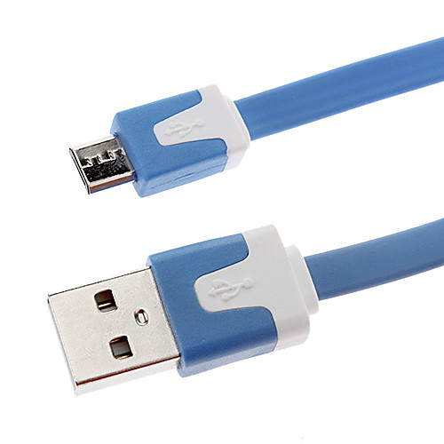 Лапша Внешний вид Дизайн Micro USB кабель для Samsung Телефоны и Micro USB порта поддерживаемые телефоны