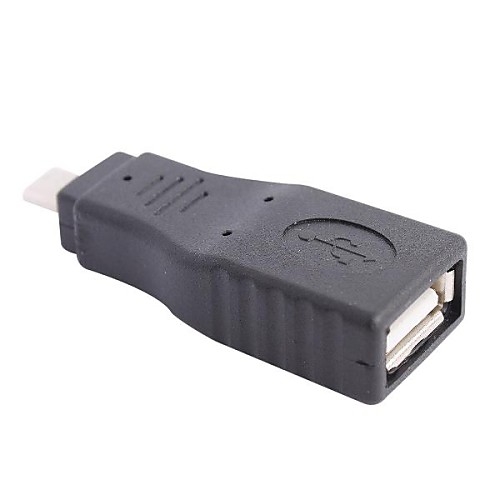 микро USB Male to USB Female Connector