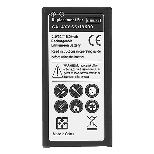 Батарейка для Samsung S5 (i9600), 3.8V, 3800mAh