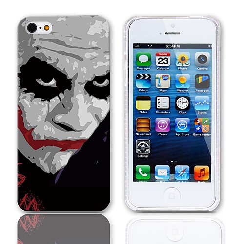 Дело JOKER Дизайн Жесткий с 3 пакетами Защитные пленки для iPhone 5/5S