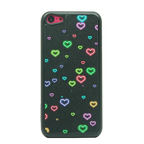 Футляр Pattern Noctilucence Сердце Рисование для iPhone 5C