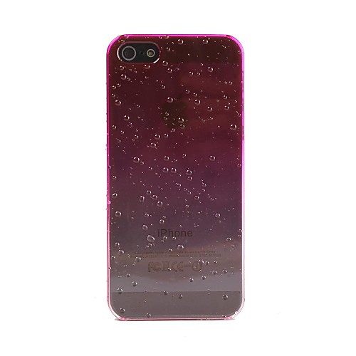 Water Drop Pattern постепенное изменение Футляр для ПК iPhone5/5s