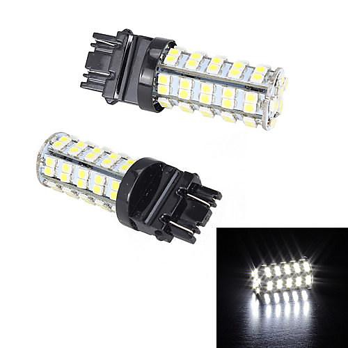 Merdia 3157 5W 300LM 68x1210SMD светодиодных Белый Свет Рулевое / Тормоза / задний фонарь (пара / 12)