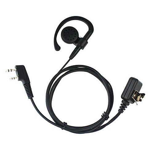 2 Pin Большой площади Ptt Динамик Для Quansheng Puxing WOUXUN TYT Baofeng Uv5R 888S Kenwood че Радио Black