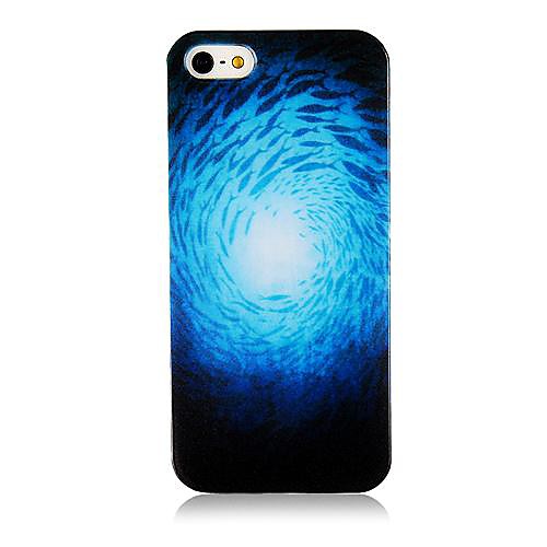 Vortex Pattern Силиконовый мягкий чехол для iPhone4/4S