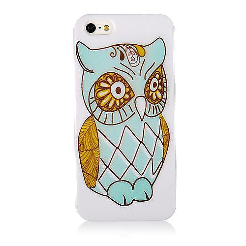 Сова Pattern Силиконовый Мягкий чехол для iPhone 5/5S