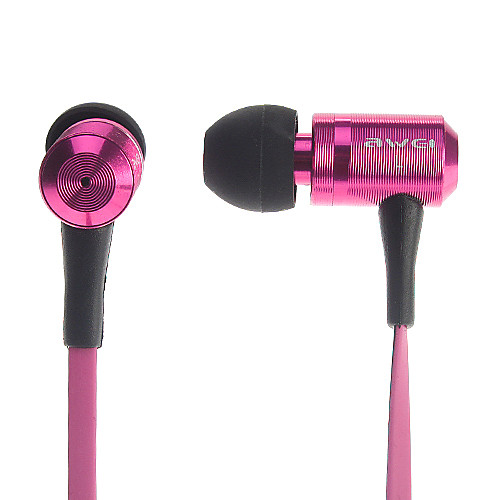 ES-S-120i-AWEI Super Bass алюминиевого сплава In-Ear Наушники с для мобильного телефона / ПК (черный  фиолетовый)