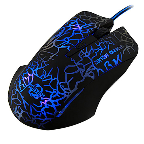 USB Проводная Супер Dazzle светодиод Оптический Переключаемый DPI Gaming Mouse (разных цветов)