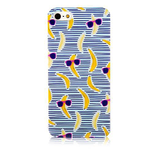 Банан Pattern Силиконовый мягкий чехол для iPhone5/5S