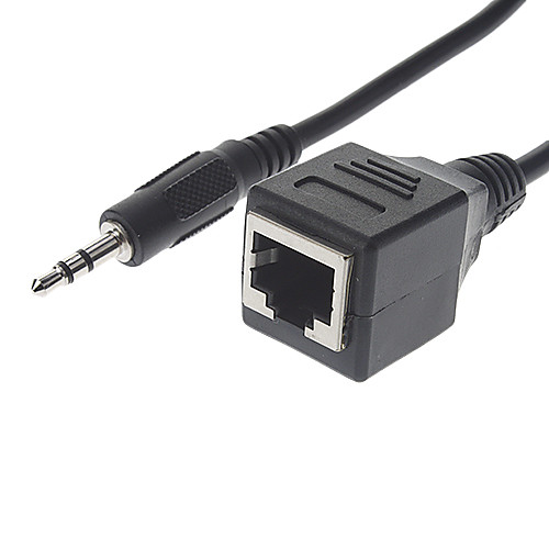 3,5 мм на RJ45 мужчин и женщин конверсионного кабеля (0,3 M)