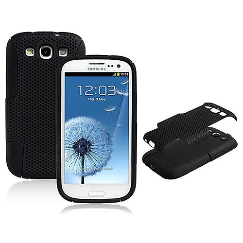 Силиконовые и пластиковые матовый чехол для Samsung Galaxy S3 I9300