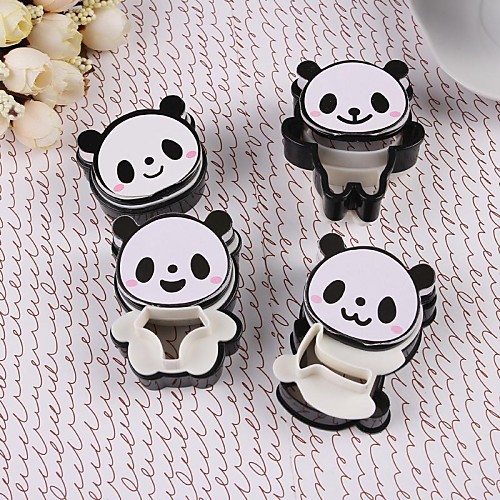 DIY Маленький Panda Форма Cookie Mold